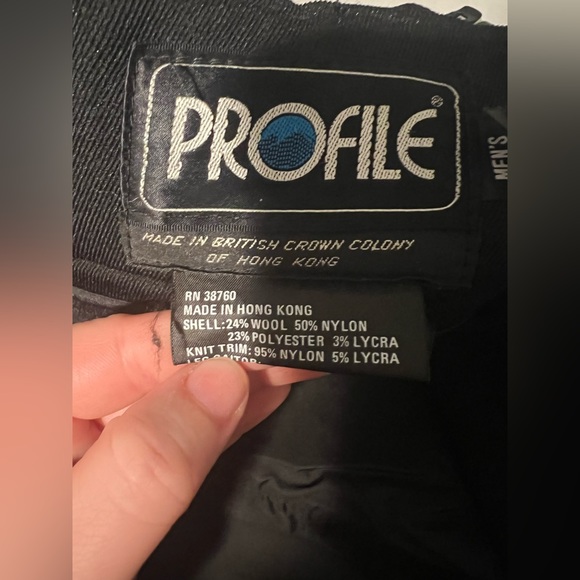 Vintage PROFILE race track pants jumpsuit‎ . Size 42 XL - Picture 7 of 9